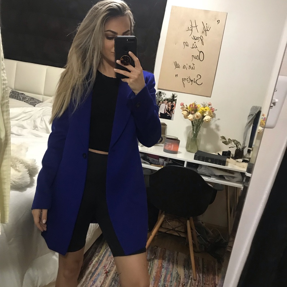 Striking Blue Blazer